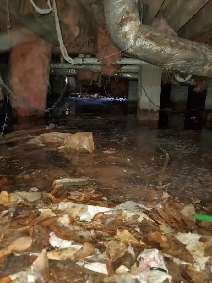Crawl space flood assessment for Leak Detection & Repair in Spencer